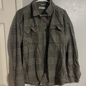 Hollister boyfriend flannel